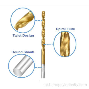 Furt de broca de torção HSS Bits Metal Drill ideal